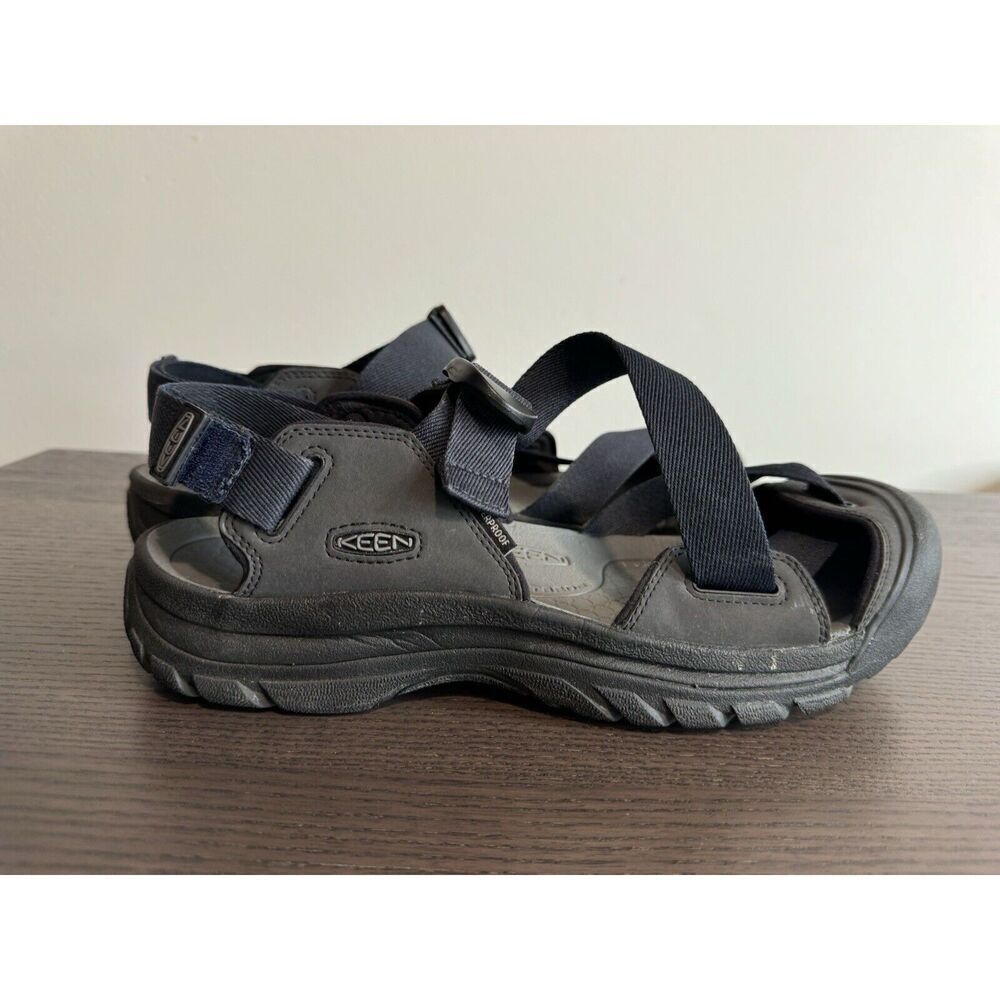 Outdoor hiking Keen Zerraport II Men's 12 Waterproof Sandals Shoes Toe utility - Picture 2 of 8